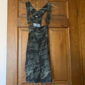Camo overalls